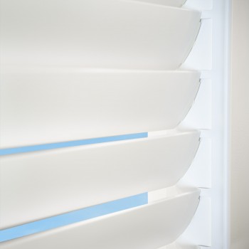 Lamellenwandpaneel für Pergola Kea  - Weiss Grindi - 3