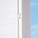 Lamellenwandpaneel für Pergola Kea  - Weiss Grindi - 4