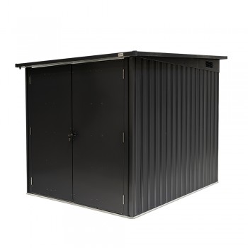 Fahrradständer Fahrradschuppen Gartenhaus - Metall - Coleus I - 204x164x163 Grindi - 1