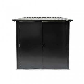 Fahrradständer Fahrradschuppen Gartenhaus - Metall - Coleus I - 204x164x163 Grindi - 10