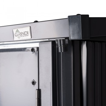 Fahrradständer Fahrradschuppen Gartenhaus - Metall - Coleus I - 204x164x163 Grindi - 7