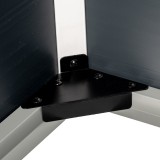 Gartenschrank, Gartenaufbewahrung, Kunststoff - Grau - CEDRUS - 198x91x149 Grindi - 6