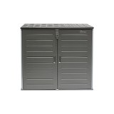 Gartenschrank, Gartenaufbewahrung, Kunststoff - Grau - 1170L Grindi - 2 Gartenschrank, Gartenaufbewahrung, Kunststoff - Grau - 1170L Grindi - 2