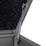 Gartenschrank, Gartenaufbewahrung, Kunststoff - Grau - 1170L Grindi - 4 Gartenschrank, Gartenaufbewahrung, Kunststoff - Grau - 1170L Grindi - 4