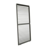 Lamellenwandpaneel für Pergola Kea - Grau Grindi - 1