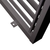 Lamellenwandpaneel für Pergola Kea - Grau Grindi - 7