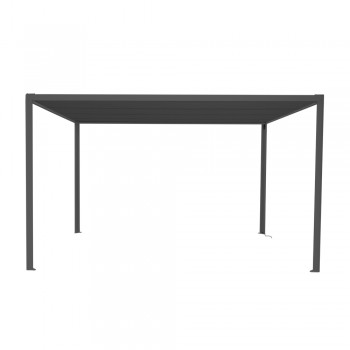 Terrassenpergola, Graue, Aluminium mit Automatisches Dach - Paros I 3x4m Grindi - 3