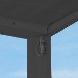 Terrassenpergola, Graue, Aluminium mit Automatisches Dach - Paros I 3x4m Grindi - 6