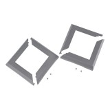 KEA Pergola Beinabdeckung 2er Set - Grau Grindi - 2