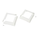 KEA Pergola Beinabdeckung 2er Set - Weiss Grindi - 2