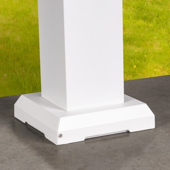 KEA Pergola Beinabdeckung 2er Set - Weiss Grindi - 3
