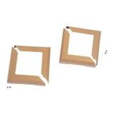 KEA Pergola Beinabdeckung 2er Set - Holzimitation Grindi - 2