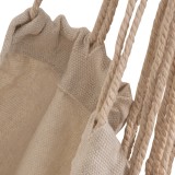 Hängematte - Beigefarbener Sessel 130x100 mit Holzsteg - Havanna Grindi - 4
