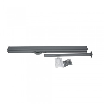 Terasse Markise Windschutz Seitenwand 140x300 - Sira, Dunkelgrau Grindi - 5