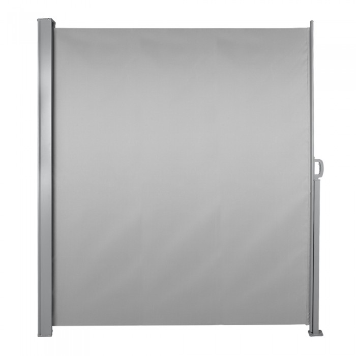 Terasse Markise Windschutz Seitenwand 200x300 – Sahil I, Grau Grindi - 2