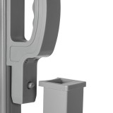 Terasse Markise Windschutz Seitenwand 200x300 – Sahil I, Grau Grindi - 4