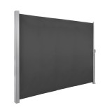 Terasse Markise Windschutz Seitenwand 200x300 – Sahil I, Dunkelgrau Grindi - 1