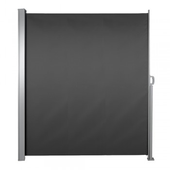 Terasse Markise Windschutz Seitenwand 200x300 – Sahil I, Dunkelgrau Grindi - 2