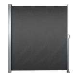 Terasse Markise Windschutz Seitenwand 200x300 – Sahil I, Dunkelgrau Grindi - 2