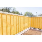 Sichtschutzmatte Sichtschutzzaun Windschutz Beige - PVC 90cm - GOB 1 Grindi - 2