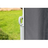 Terasse Markise Windschutz Seitenwand 180x300 - Fen, dunkelgrau Grindi - 5