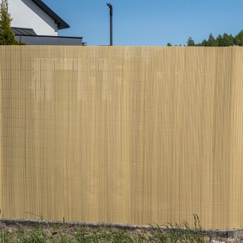 Sichtschutzmatte Sichtschutzzaun Windschutz Bambuszaun - PVC 180 cm - GMP Grindi - 3
