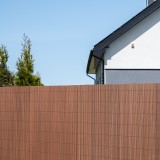 Sichtschutzmatte Sichtschutzzaun Windschutz Braun - PVC 100 cm - GMW Grindi - 5