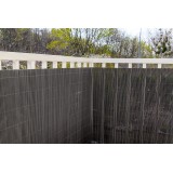 Sichtschutzmatte Sichtschutzzaun Windschutz Anthrazit - PVC 100 cm - GMW Grindi - 6 Sichtschutzmatte Sichtschutzzaun Windschutz Anthrazit - PVC 100 cm - GMW Grindi - 6