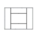 Salix Gartenhäuschen Bodenrahmen Grindi - 1