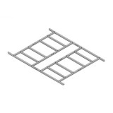 Sorbus III Gartenhäuschen Bodenrahmen Grindi - 1