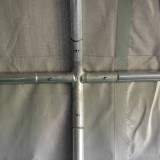 Garagenzelt Carport PVC 400x800x305 grau - NG 5 GRINDI IN THE GARDEN - 10