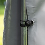 Garagenzelt Carport PVC 400x800x305 grau - NG 5 GRINDI IN THE GARDEN - 15