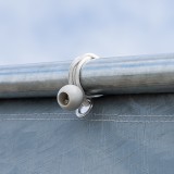 Garagenzelt Carport PE 300x600x274 grau - NG 2 GRINDI IN THE GARDEN - 5