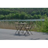 Balkon-Set Möbel-Set  Bistro-Set Gartengruppe Gartenmöbel Holz - Liko I GRINDI IN THE GARDEN - 4