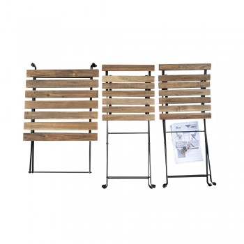 Balkon-Set Möbel-Set  Bistro-Set Gartengruppe Gartenmöbel Holz - Liko I GRINDI IN THE GARDEN - 13