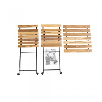 Balkon-Set Möbel-Set  Bistro-Set Gartengruppe Gartenmöbel Holz - Liko II GRINDI IN THE GARDEN - 17