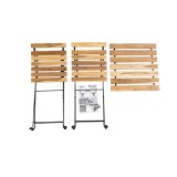 Balkon-Set Möbel-Set  Bistro-Set Gartengruppe Gartenmöbel Holz - Liko II GRINDI IN THE GARDEN - 17