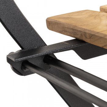 Balkon-Set Möbel-Set  Bistro-Set Gartengruppe Gartenmöbel Holz - Liko I GRINDI IN THE GARDEN - 6