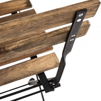 Balkon-Set Möbel-Set  Bistro-Set Gartengruppe Gartenmöbel Holz - Liko I GRINDI IN THE GARDEN - 5