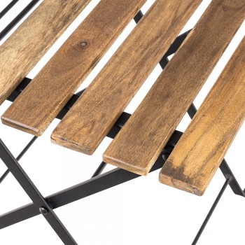 Balkon-Set Möbel-Set  Bistro-Set Gartengruppe Gartenmöbel Holz - Liko I GRINDI IN THE GARDEN - 11