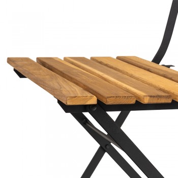 Balkon-Set Möbel-Set  Bistro-Set Gartengruppe Gartenmöbel Holz - Liko II GRINDI IN THE GARDEN - 9