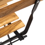 Balkon-Set Möbel-Set  Bistro-Set Gartengruppe Gartenmöbel Holz - Liko II GRINDI IN THE GARDEN - 14