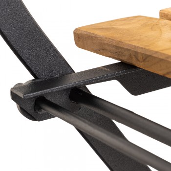 Balkon-Set Möbel-Set  Bistro-Set Gartengruppe Gartenmöbel Holz - Liko II GRINDI IN THE GARDEN - 15