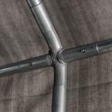 Garagenzelt Carport PE 300x400x274 grau - NG 1 GRINDI IN THE GARDEN - 2