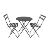 Gartenmöbel Set - metall, klappbar - Keli II GRINDI IN THE GARDEN - 1