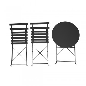 Gartenmöbel Set - metall, klappbar - Keli II GRINDI IN THE GARDEN - 2