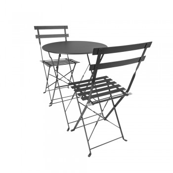 Gartenmöbel Set - metall, klappbar - Keli II GRINDI IN THE GARDEN - 3