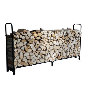 Kaminholzständer Brennholzregal 240x35,6x120 - Silvam II Grindi - 1