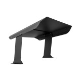 Vordach, Garage für Rasenmäher - GRK 1 - grau GRINDI IN THE GARDEN - 2