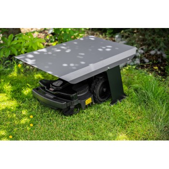 Vordach, Garage für Rasenmäher - GRK 1 - grau GRINDI IN THE GARDEN - 6